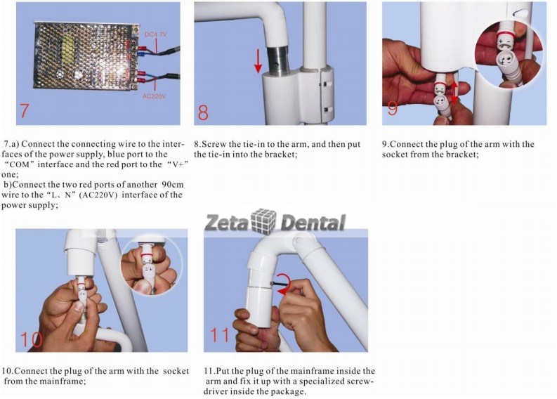 Teeth Whitening KY-M208B LED Bleaching System